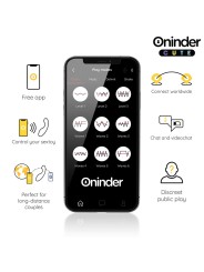 ONINDER CUTE LOVE BUDDY MASTER VIBRADOR PUNTO G APP MUNDIAL GRATUITA