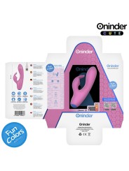 ONINDER CUTE LOVE BUNNY VIBRADOR PUNTO G Y CLITORIS APP MUNDIAL GRATUITA