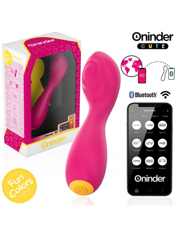 ONINDER CUTE LOVE BUDDY MASTER VIBRADOR PUNTO G APP MUNDIAL GRATUITA