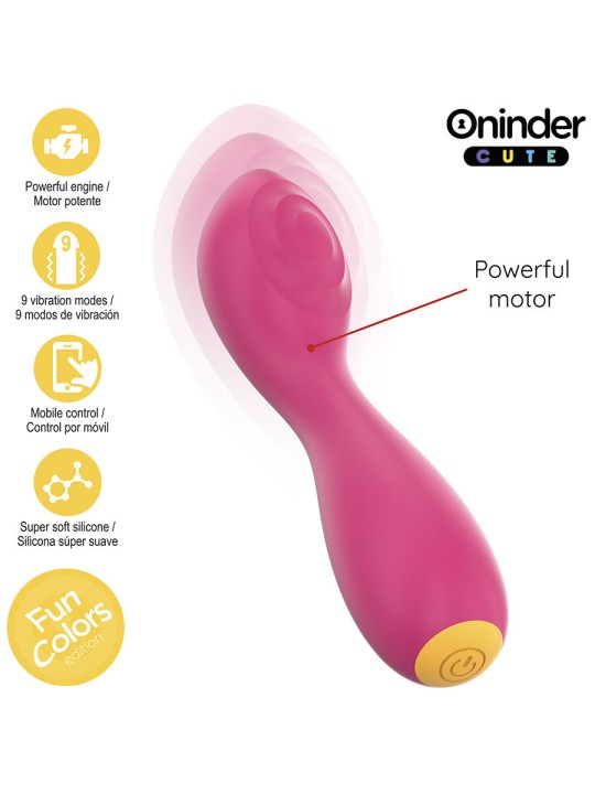 ONINDER CUTE LOVE BUDDY MASTER VIBRADOR PUNTO G APP MUNDIAL GRATUITA