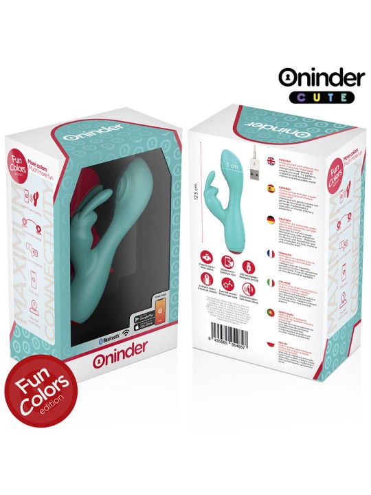 ONINDER CUTE LOVE BUNNY VIBRADOR PUNTO G Y CLITORIS APP MUNDIAL GRATUITA