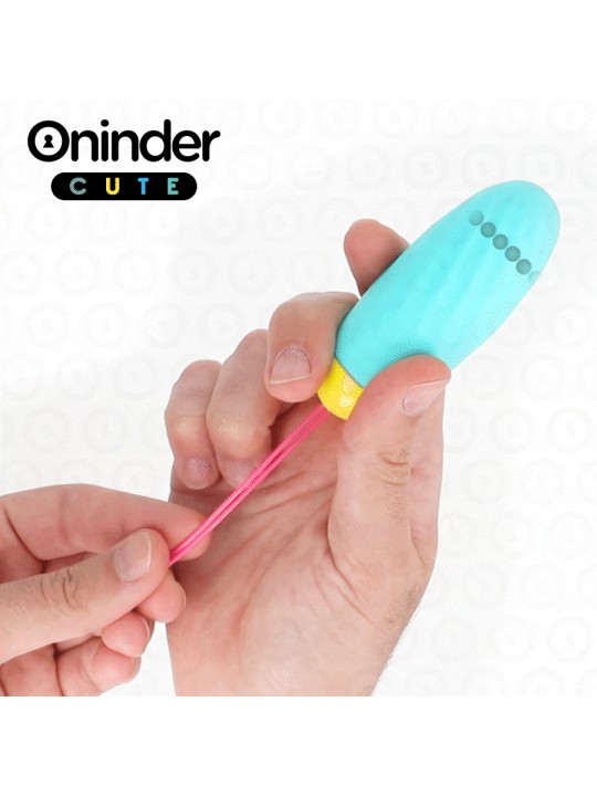 ONINDER CUTE LOVE PLEASURE HUEVO VIBRO GEMAS ROTADORAS SILICONA APP MUNDIAL GRATUITA