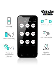 ONINDER CUTE LOVE PLEASURE HUEVO VIBRO GEMAS ROTADORAS SILICONA APP MUNDIAL GRATUITA