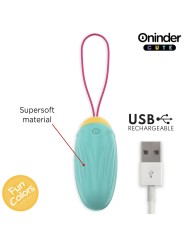 ONINDER CUTE LOVE PLEASURE HUEVO VIBRO GEMAS ROTADORAS SILICONA APP MUNDIAL GRATUITA