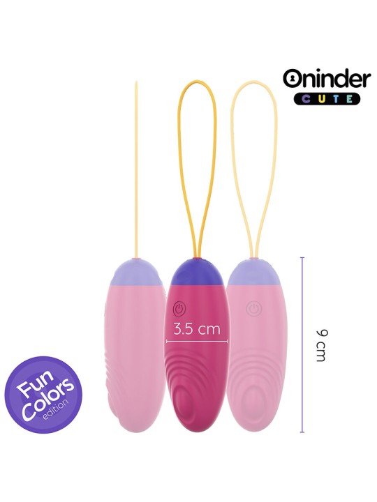 ONINDER CUTE LOVE PLEASURE HUEVO VIBRO WAVE TAPPING SILICONA APP MUNDIAL GRATUITA