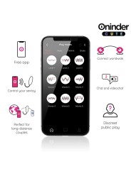 ONINDER CUTE LOVE PLEASURE HUEVO VIBRO WAVE TAPPING SILICONA APP MUNDIAL GRATUITA