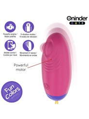 ONINDER CUTE LOVE PLEASURE HUEVO VIBRO WAVE TAPPING SILICONA APP MUNDIAL GRATUITA