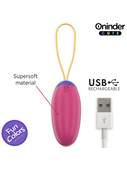 ONINDER CUTE LOVE PLEASURE HUEVO VIBRO WAVE TAPPING SILICONA APP MUNDIAL GRATUITA