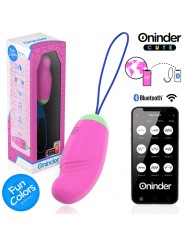 ONINDER CUTE LOVE PLEASURE HUEVO VIBRO ROTADOR 360 SILICONA APP MUNDIAL GRATUITA