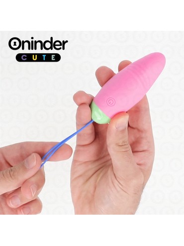 ONINDER CUTE LOVE PLEASURE HUEVO VIBRO ROTADOR 360 SILICONA APP MUNDIAL GRATUITA