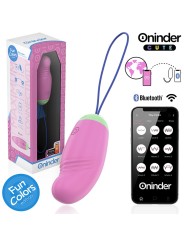 ONINDER CUTE LOVE PLEASURE HUEVO VIBRO ROTADOR 360 SILICONA APP MUNDIAL GRATUITA