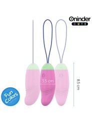 ONINDER CUTE LOVE PLEASURE HUEVO VIBRO ROTADOR 360 SILICONA APP MUNDIAL GRATUITA