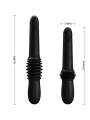 PRETTY LOVE PAZUZU VIBRADOR 3 MODOS DE EMPUJE NEGRO
