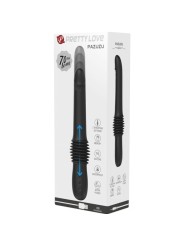 PRETTY LOVE PAZUZU VIBRADOR 3 MODOS DE EMPUJE NEGRO