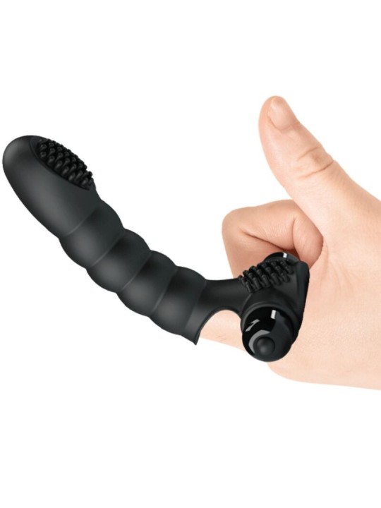 PRETTY LOVE ALEXANDER VIBRADOR DE DEDO 10 VIBRACIONES NEGRO