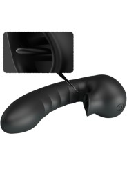 PRETTY LOVE HOBGOBLIN FUNDA VIBRADORA PARA DEDO 12 VIBRACIONES ESTIMULADOR CLITORIS NEGRO