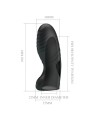 PRETTY LOVE ALAN VIBRADOR DE DEDO SILICONA NEGRO