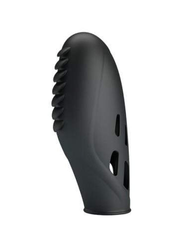 PRETTY LOVE GILO VIBRADOR DE DEDO SILICONA NEGRO