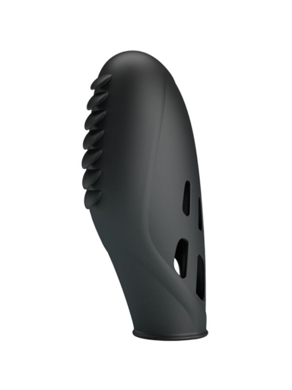 PRETTY LOVE GILO VIBRADOR DE DEDO SILICONA NEGRO
