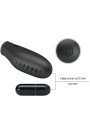 PRETTY LOVE GILO VIBRADOR DE DEDO SILICONA NEGRO