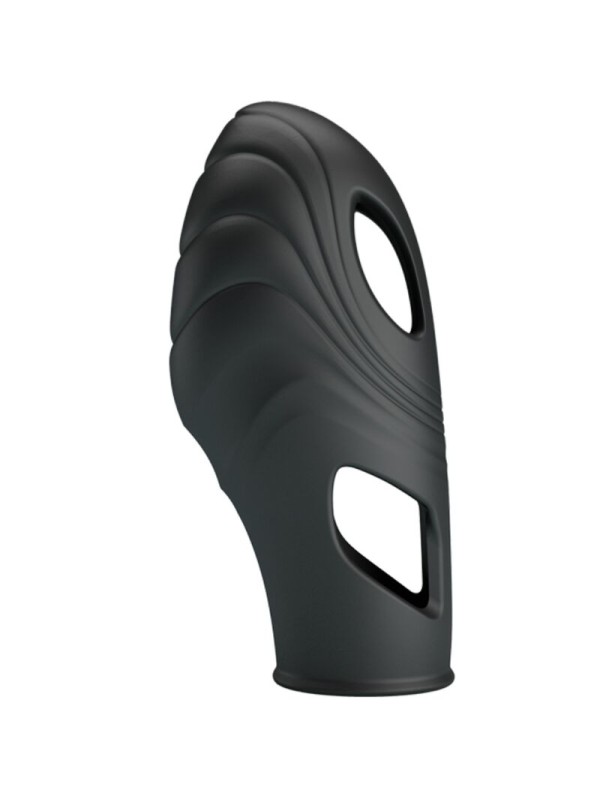 PRETTY LOVE LICH VIBRADOR DE DEDO SILICONA NEGRO