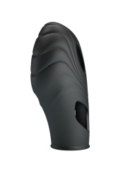 PRETTY LOVE LICH VIBRADOR DE DEDO SILICONA NEGRO