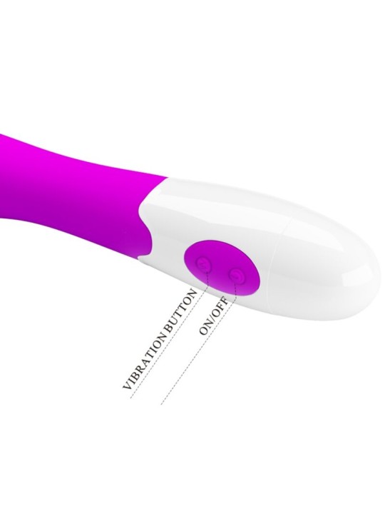PRETTY LOVE ELEMENTAL VIBRADOR 30 MODOS DE VIBRACION MORADO