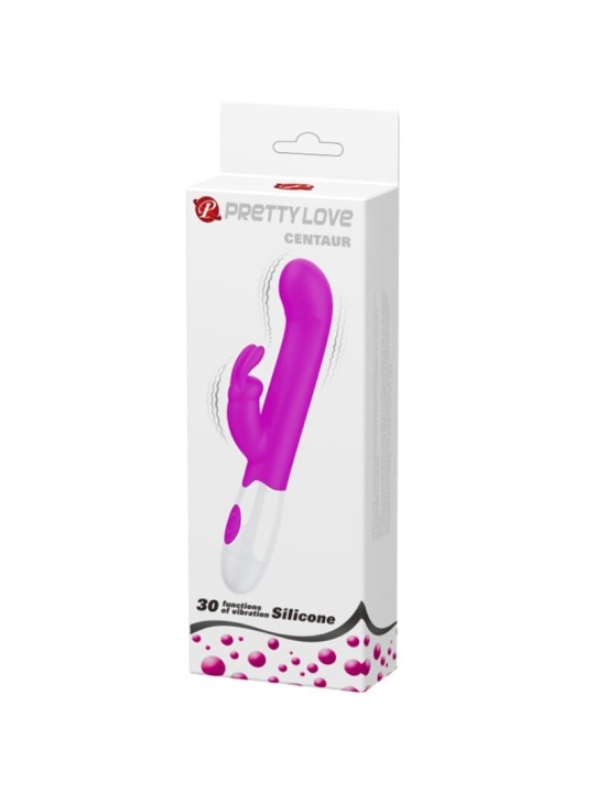 PRETTY LOVE CENTAUR VIBRADOR RABBIT 30 MODOS DE VIBRACION MORADO