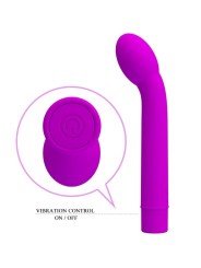 PRETTY LOVE LOGAN VIBRADOR PUNTO G 10 VIBRACIONES MORADO