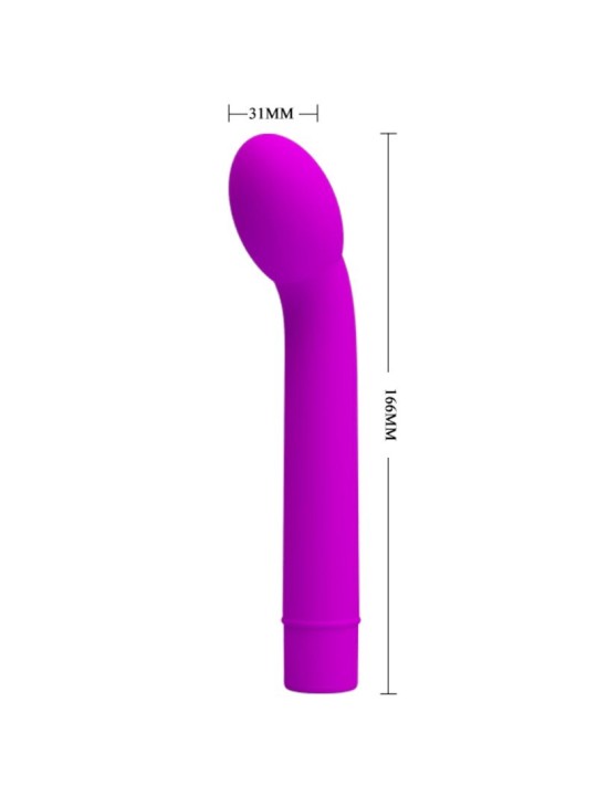 PRETTY LOVE LOGAN VIBRADOR PUNTO G 10 VIBRACIONES MORADO
