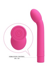PRETTY LOVE LOGAN VIBRADOR PUNTO G 10 VIBRACIONES ROSA