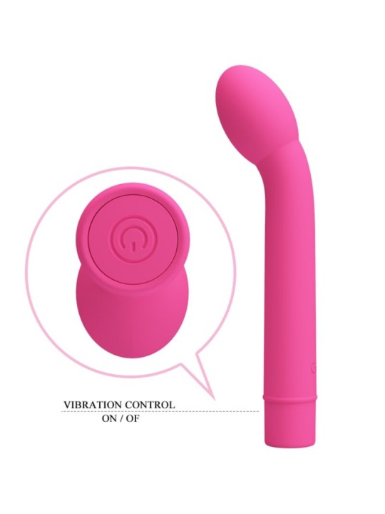 PRETTY LOVE LOGAN VIBRADOR PUNTO G 10 VIBRACIONES ROSA