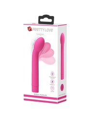 PRETTY LOVE LOGAN VIBRADOR PUNTO G 10 VIBRACIONES ROSA