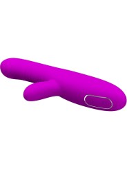 PRETTY LOVE ANGELIQUE VIBRADOR MULTIFUNCION ESTIMULADOR DE CLITORIS MORADO