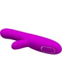 PRETTY LOVE ANGELIQUE VIBRADOR MULTIFUNCION ESTIMULADOR DE CLITORIS MORADO