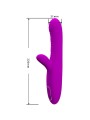 PRETTY LOVE ANGELIQUE VIBRADOR MULTIFUNCION ESTIMULADOR DE CLITORIS MORADO