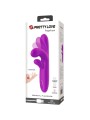 PRETTY LOVE ANGELIQUE VIBRADOR MULTIFUNCION ESTIMULADOR DE CLITORIS MORADO