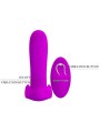 PRETTY LOVE MASAJEADOR VIBRADOR 12 VIBRACIONES CONTROL REMOTO MORADO
