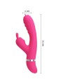 PRETTY LOVE PHOENIX VIBRADOR RABBIT MULTIFUNCION ROSA