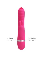 PRETTY LOVE PHOENIX VIBRADOR RABBIT MULTIFUNCION ROSA