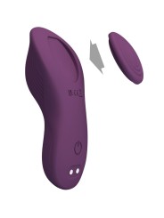 PRETTY LOVE MANE MASAJEADOR LAY ON CLITORIS 10 VIBRACIONES CONTROL REMOTO MORADO