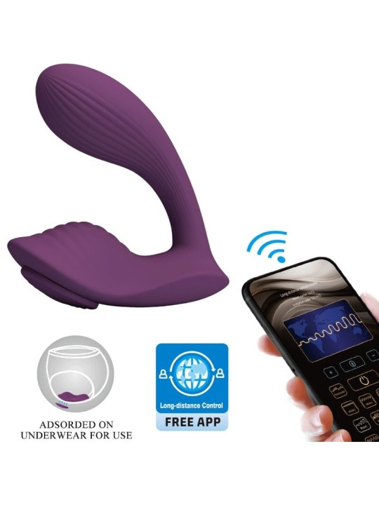 PRETTY LOVE FRANZ MASAJEADOR VIBRADOR APP GRATUTITA MORADO