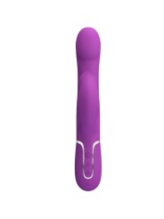 PRETTY LOVE VIBRADOR ESTIMULADOR MULTIFUNCION 4 EN 1 MORADO