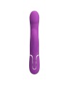 PRETTY LOVE VIBRADOR ESTIMULADOR MULTIFUNCION 4 EN 1 MORADO