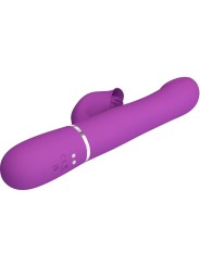 PRETTY LOVE VIBRADOR ESTIMULADOR MULTIFUNCION 4 EN 1 MORADO