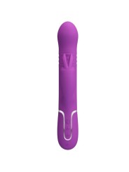 PRETTY LOVE COALE VIBRADOR RABBIT MULTIFUNCION 4 EN 1 MORADO