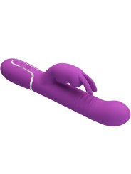 PRETTY LOVE COALE VIBRADOR RABBIT MULTIFUNCION 4 EN 1 MORADO