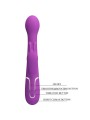 PRETTY LOVE DEJON VIBRADOR RABBIT MULTIFUNCION 3 EN 1 MORADO