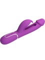 PRETTY LOVE KAMPAS VIBRADOR RABBIT MULTIFUNCION 3 EN 1 MORADO