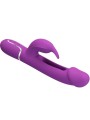 PRETTY LOVE KAMPAS VIBRADOR RABBIT MULTIFUNCION 3 EN 1 MORADO